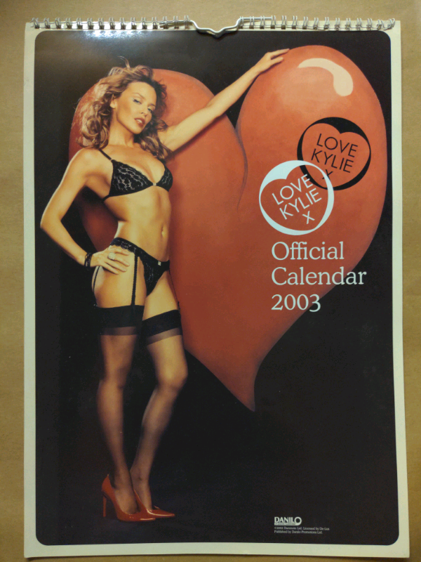 image for Official Kylie Calendars for 2003 & 2005 - Pristine Condition