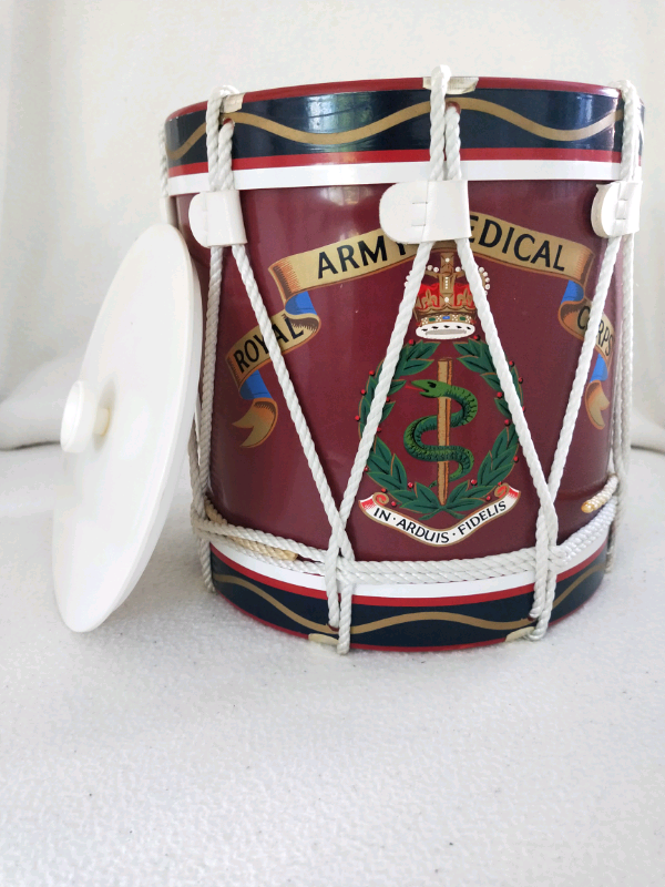 Royal Army Medical Corps Drum Ice Bucket