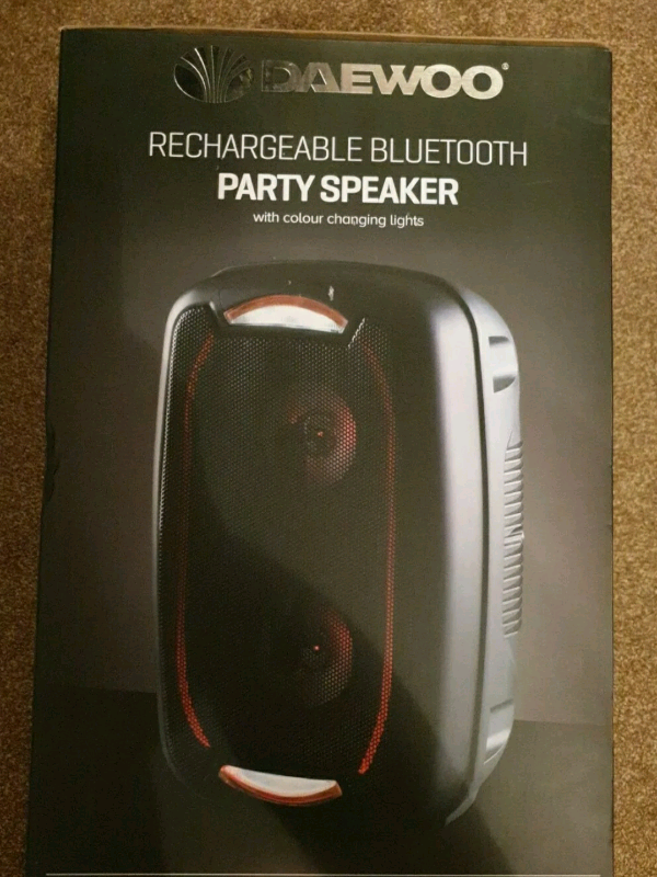 Wireless Bluetooth Speaker Daewoo DSK-400 LED 30W Black