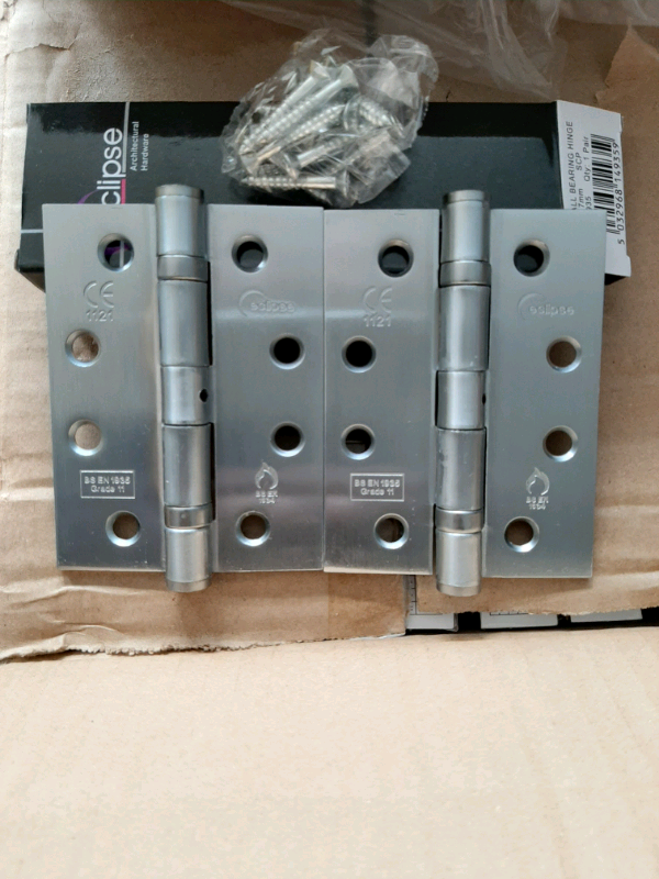Eclipse 4 inch fire door hinges