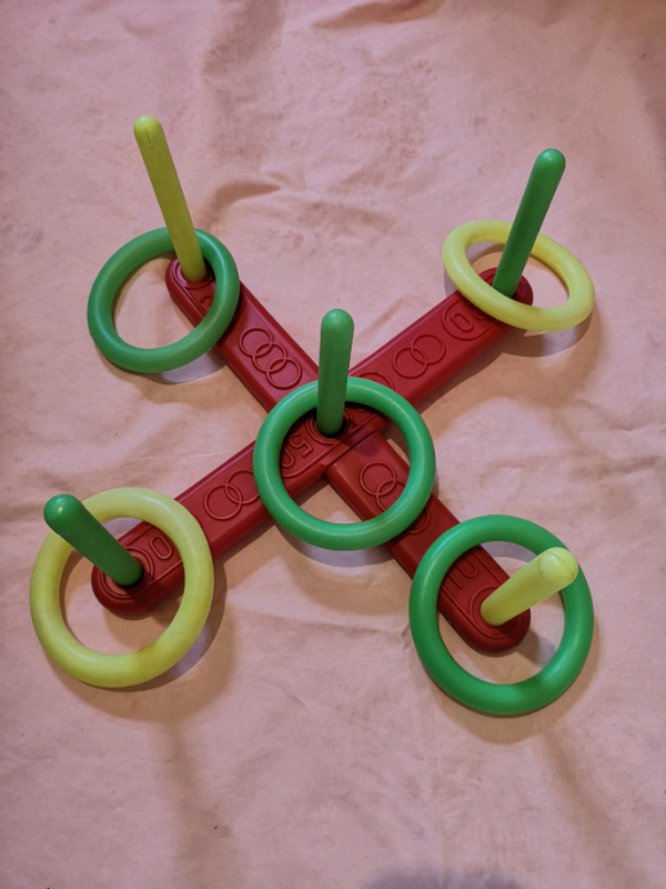 Pro Team Ring Toss game can be used in the water as well.