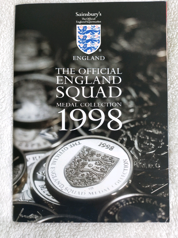 image for Official England Squad Medal Collection from 1998