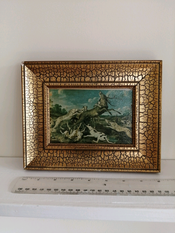 image for Wall art, Stag Hunt by Robert Prusso Jr 