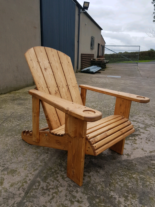 Reclining Adirondack chairs 
