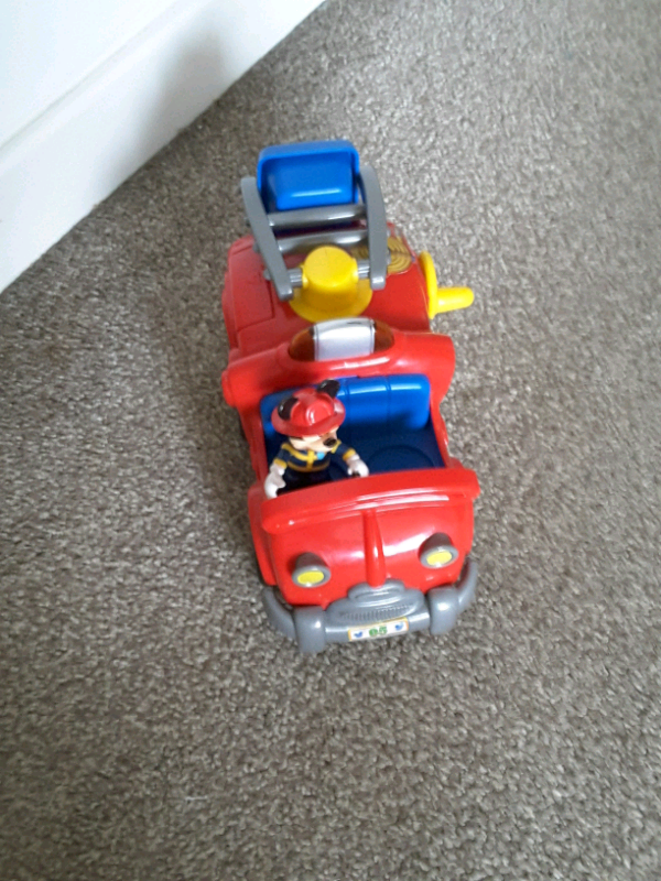 Mickey Mouse Fire and Rescue Vehicle and figure