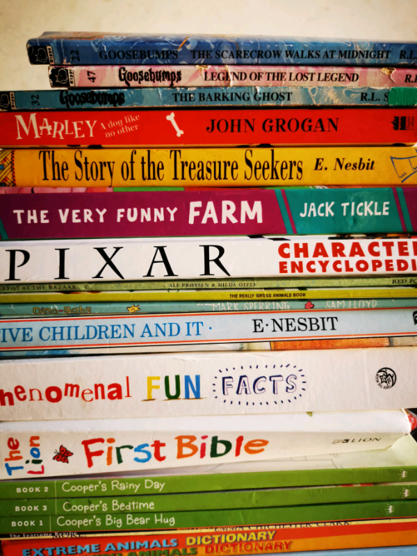 Range of books 