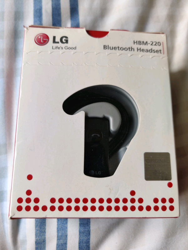 LG Bluetooth Headset NEW