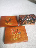 Vintage Wooden Boxes 