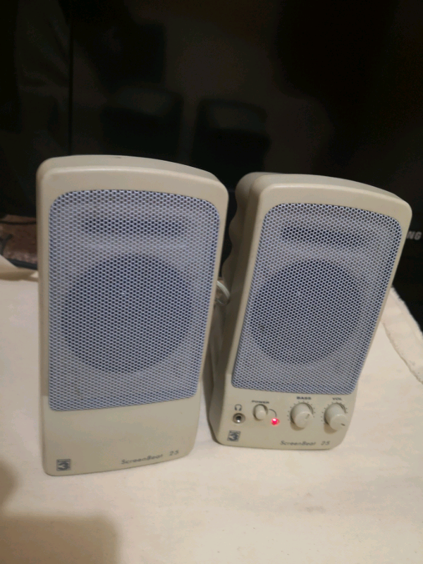 Speakers in good working order. 