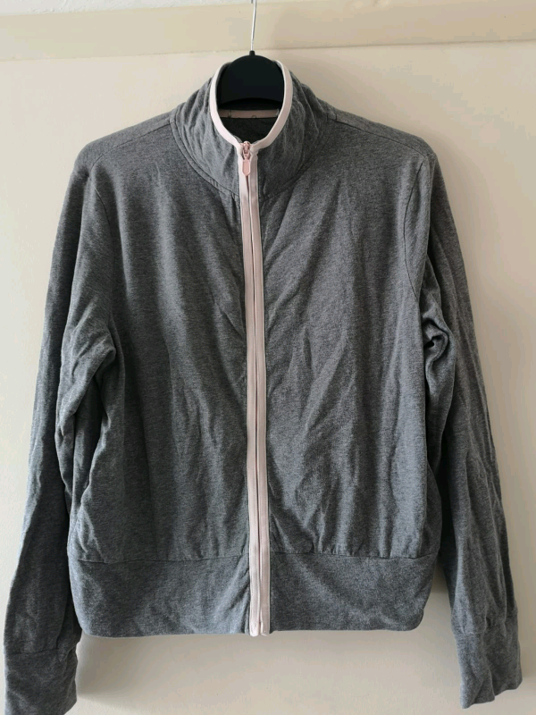 Next Soft Grey Zip Top Immaculate 