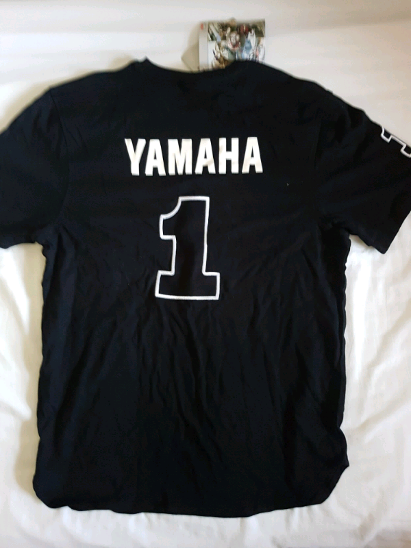 Yamaha Speedblock No.1 T Shirt Kenny Roberts LC RD Ham Yam R1 R6 