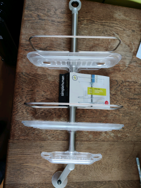 Simplehuman shower caddy NEW