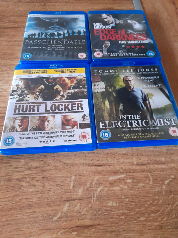 image for 4 Blue-ray dvds 