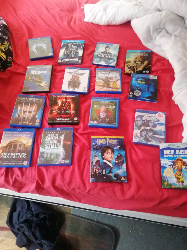 image for 15 Blu rays and 1 dvd for sale/ £3 each or 2 Blu-rays for £5