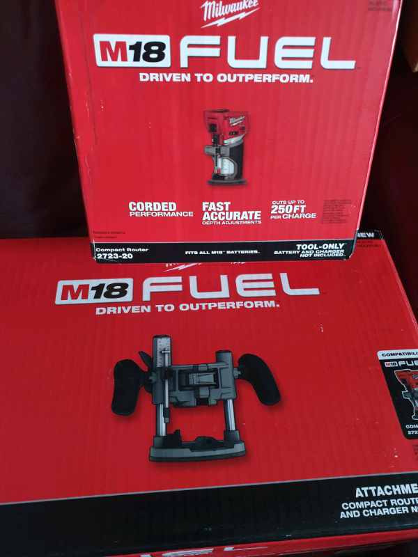 Milwaukee 2723-20 FUEL 18-Volt Li-Ion Brushless Cordless Compact Route