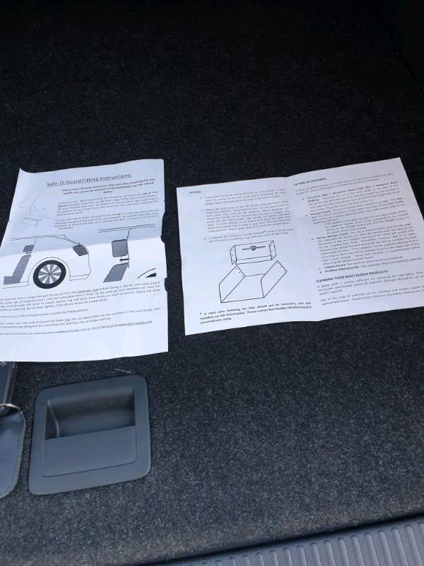 Skoda Octavia estate boot protector brand new boot buddy