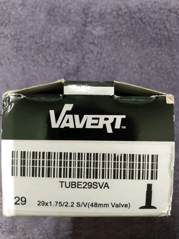 image for Vavert bike cycle Inner Tube 29&quot; x 1.75&quot; with schrader valve brand new