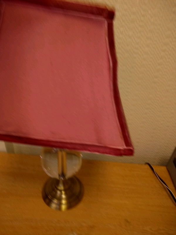 Table Lamp Glass Base 