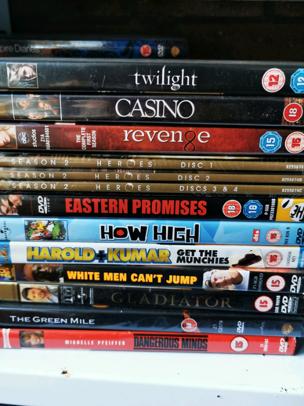 Lots of dvds 