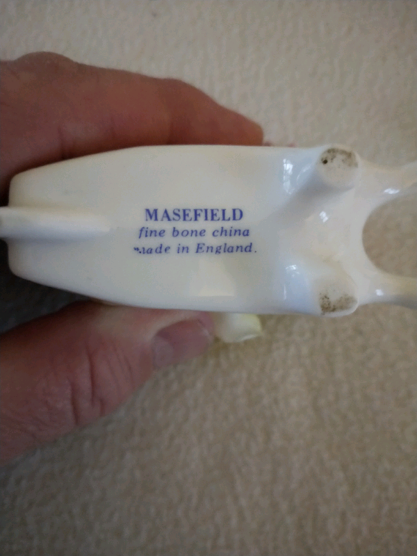 Fine Bone China Rose Ornament 
