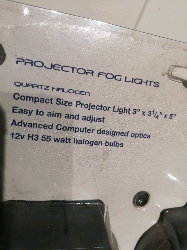 Car projector lamps x2