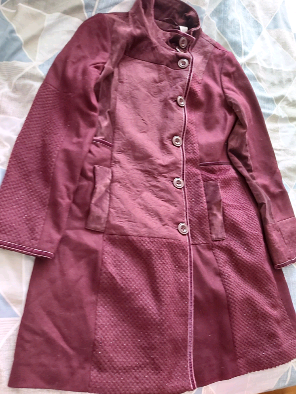 Ladies coat size 12 as new 
