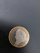 Charles Dickens Minting Error £2 coin. Very rare