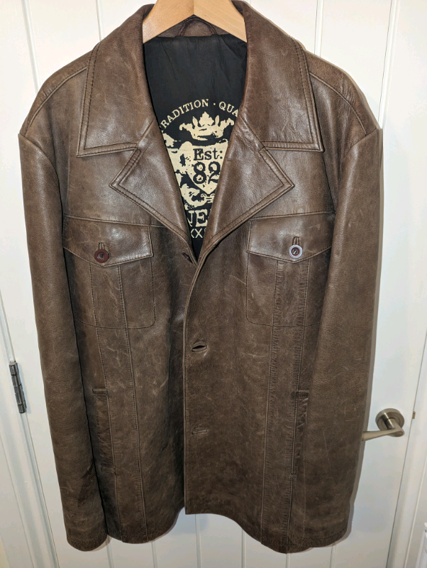 image for £50 Genuine leather jacket label Next size XL 