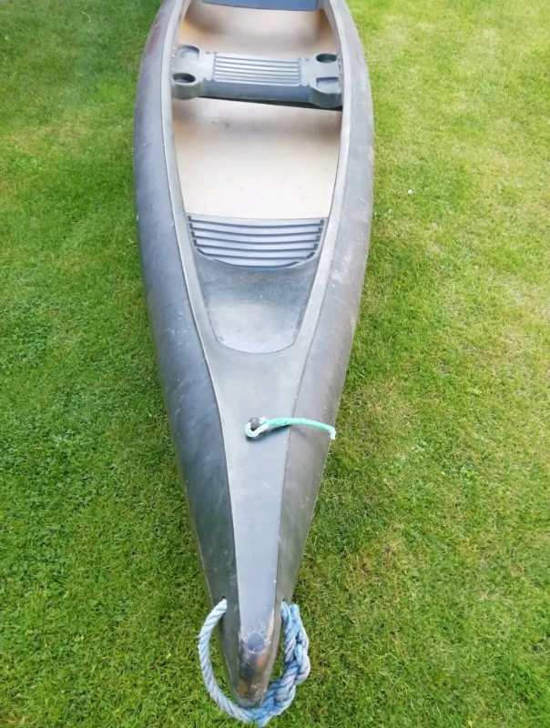 Canadian canoe 15ft, 3/4 seater, padels and wheels.