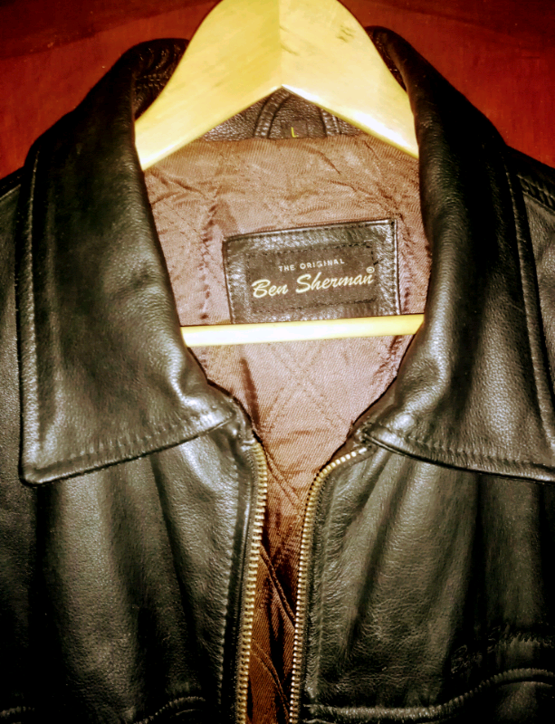 Genuine Ben Sherman leather jacket, 1990s classic £44 | in Waterloo, London  | Gumtree