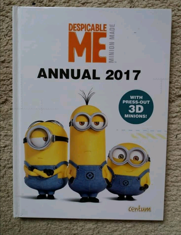 Despicable Me Annual 2017. Brand new. Only £2.