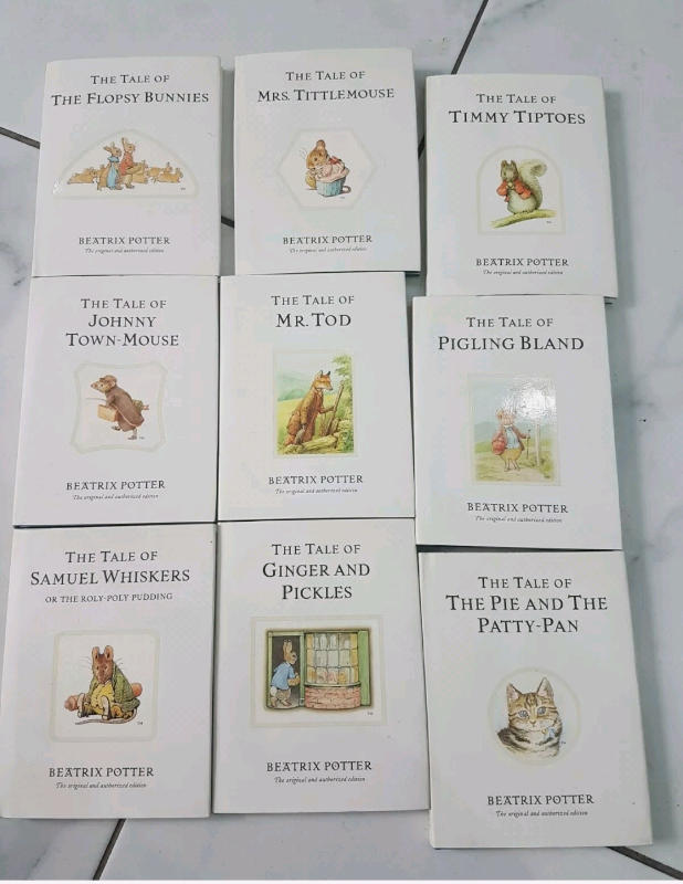 22 x Books Tales of Peter Rabbit