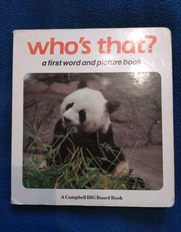 Who's That? A First Word and Picture Book