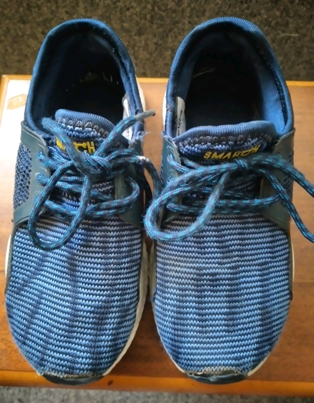 Boys Navy Blue Trainers - Size 11