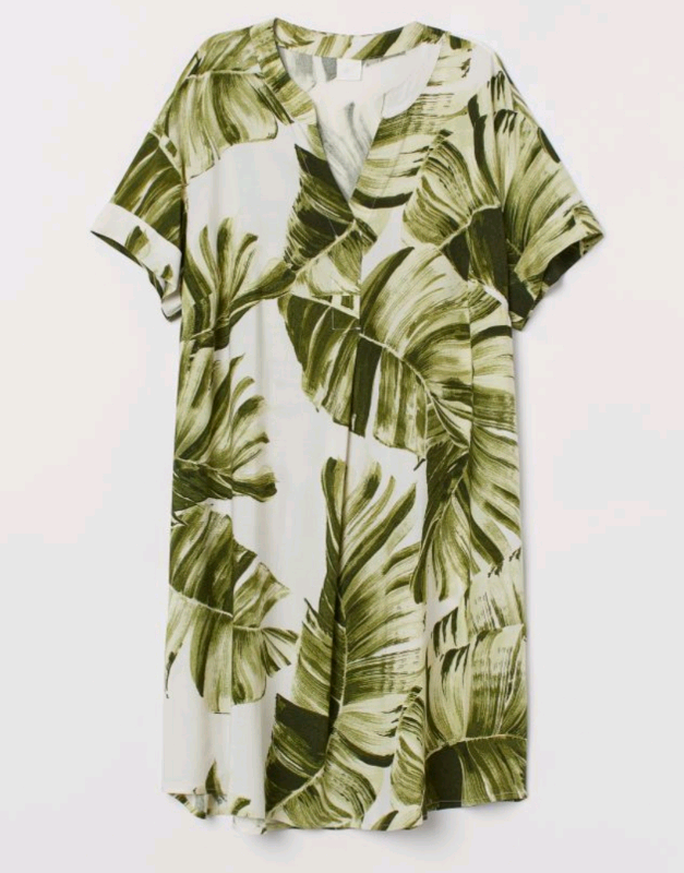 image for H&m womans kaftan dress