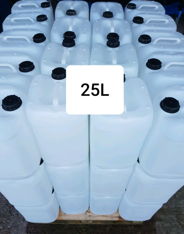 25L 25 LITRE L PLASTIC DRUMS CONTAINERS JARS BARRELS 