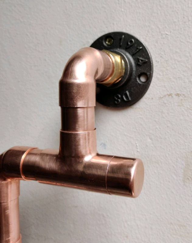 Industrial Designed 270 DEGREE Copper Pipe Loo Roll Holder