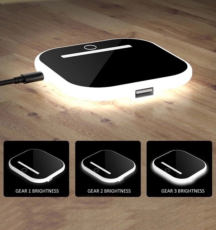 Lamp with wireless charger mobile phone smart fast charger, adjustable