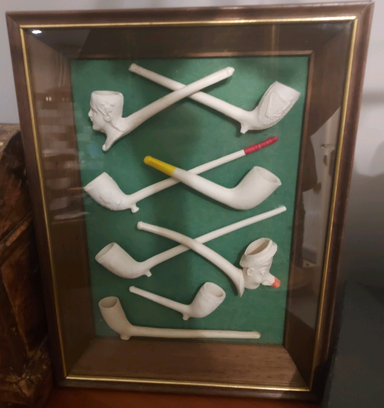 Victorian clay pipe collection