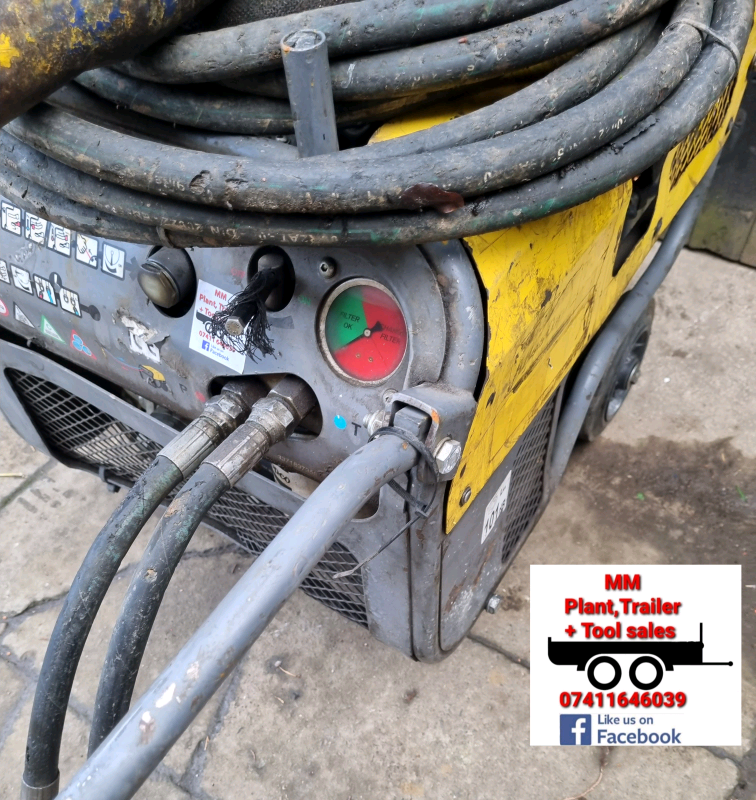 Atlas Copco LP9 20P hydraulic power packs + breakers JCB beaver £850