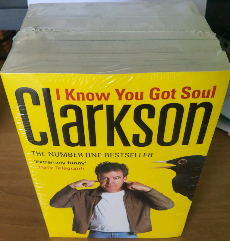 Jeremy Clarkson set of 4 sealed books UNOPENED