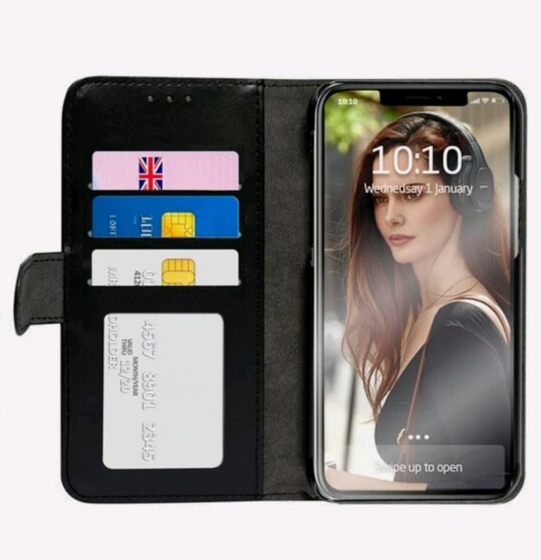 Groov-e Folio Wallet Case for iPhone 11 pro Max - Black
