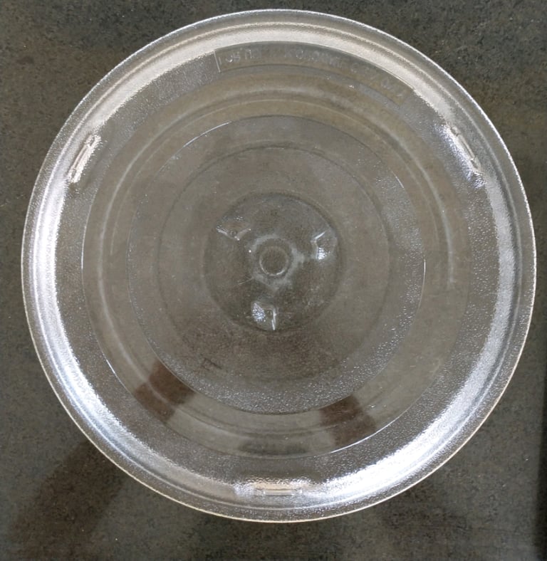 Microwave glass plate