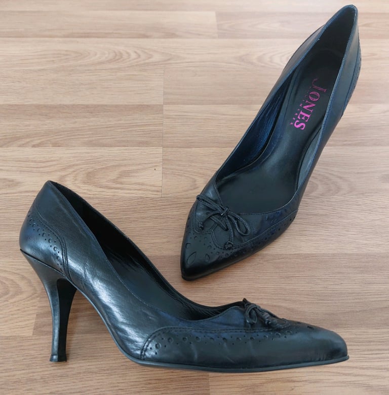 Jones Bootmaker Black Heels UK5