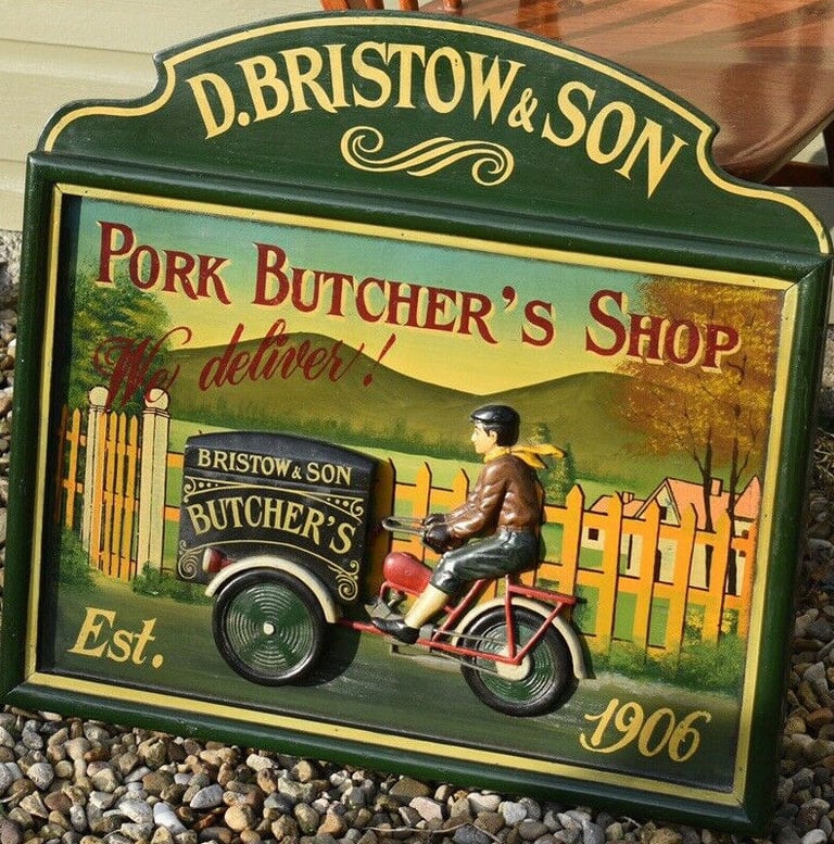 image for ALADDIN'S CAVE OPEN TODAY: STYLISH VINTAGE HOME BAR & PUB SHED SIGNS - MAN CAVES & WOMAN CAVES