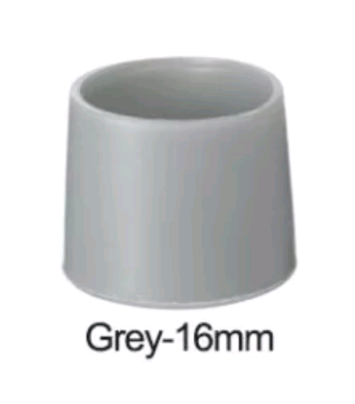 image for Chair floor protector caps, grey