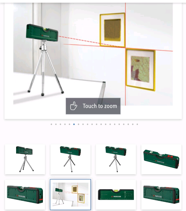 image for Parkside Laser Spirit Level brand new