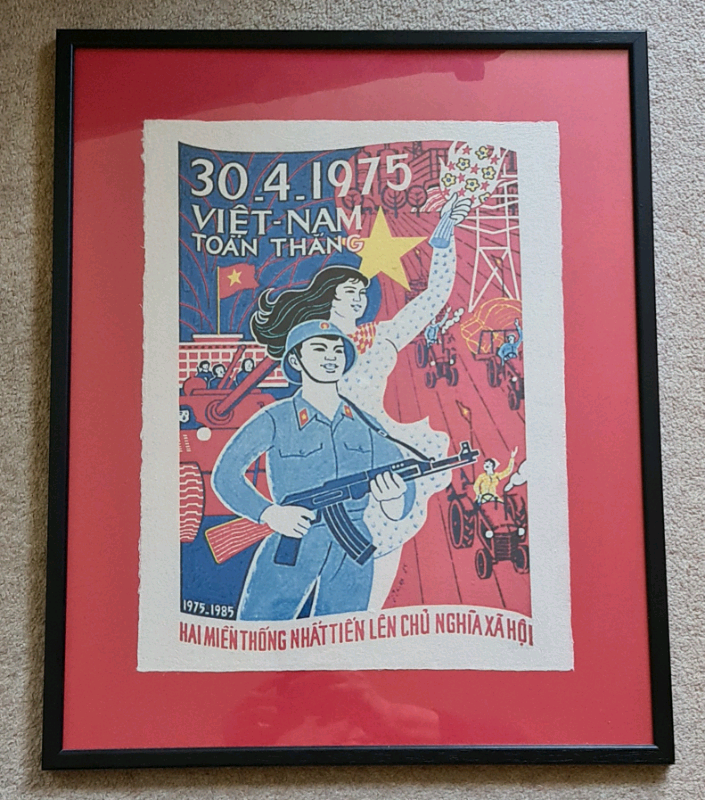 Set of 3  vintage Propaganda pictures
