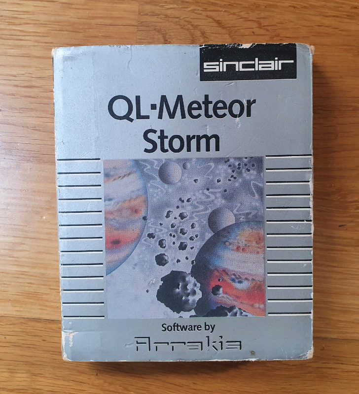 image for Sinclair QL game - Meteor Storm