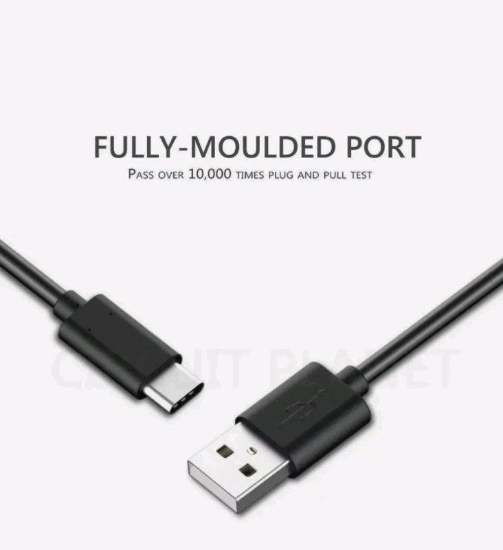 Quality Fast Charge Type C USB-C Data Sync Charger Charging Cable Lead